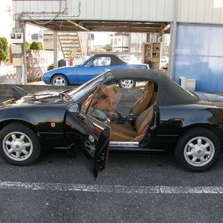 全コミ★美車★NA6★ロードスター★Vスペ★錆無し★本皮破れ無し★ABS★検有の画像