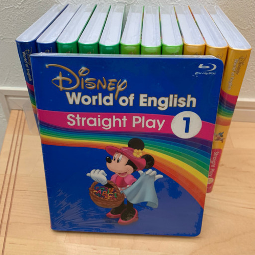 最新版2019ストレートプレイブルーレイ ディズニー英語システムシングアロング曲