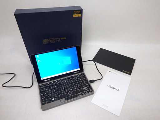 極美品/壹号本 One-Netbook OneMix 2S Platinum Edition★Win10/Core i7-8500Y/メモリ 8GB/SSD 512GB