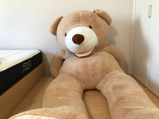 大きいくまのぬいぐるみ