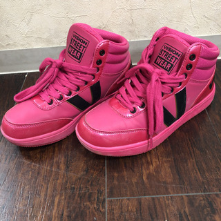 週末値下げします！ハイカットスニーカー　