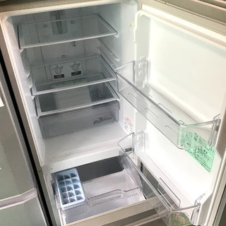 送料無料★2018◆中古★三菱　ラウンドカット　２ドア冷蔵庫　MR-P15C 送料無料・設置無料サービス有り】冷蔵庫 2018年製 MITSUBISHI MR-P15C