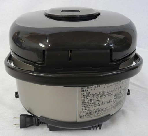 カード決済対応！19Y0435 3 HITACHI 日立 IHジャー炊飯器 黒厚鉄釜 