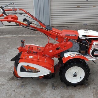 鹿児島発 5.7馬力 クボタガソリンエンジン耕うん機TG550 ロータリー