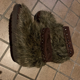 ブーツ L ボワ付きの画像