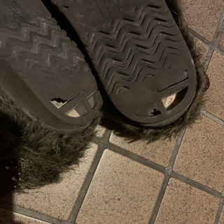 ブーツ L ボワ付きの画像