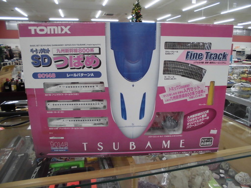 開封未使用品 トミックス Nゲージ つばめ 九州新幹線 800系 ベーシックセットSD 鉄道模型 入門セット 90148 レールパターンA 苫小牧西店