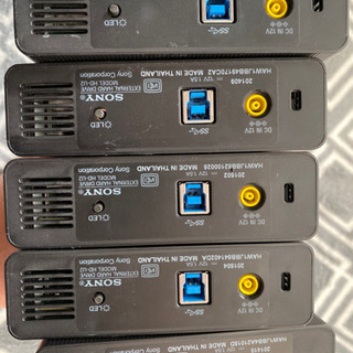 合計10TB SONY 外付け ハードディスク 5本セット