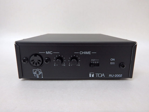 新品同様★TOA リモートユニット チャイム付 RU-2002