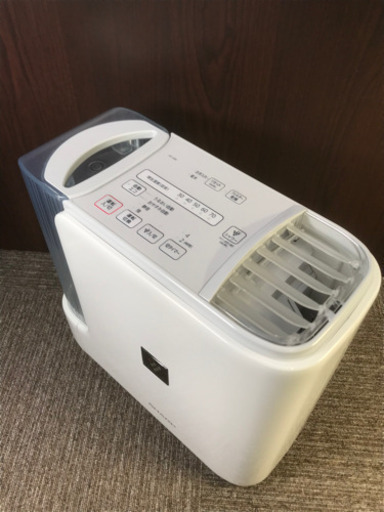 SHARP 2017年製 加熱気化式加湿器 HV-G50-W