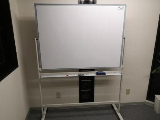 【キャンセル待ち】ホワイトボード SWB-1209SD 脚付き両面タイプ