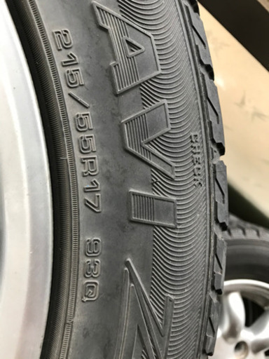 17インチ中古スタッドレス　GOOD YEARタイヤ