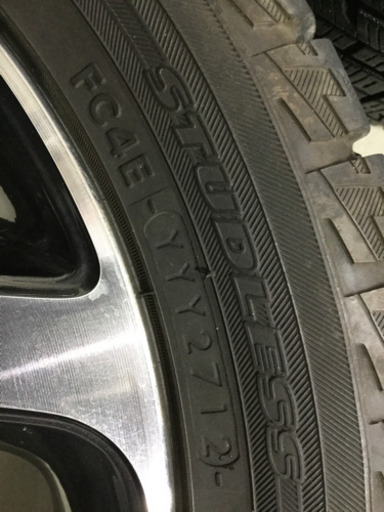 日産 ルークス ハイウェイスター スタッドレスタイヤ付き ホイール4本セット