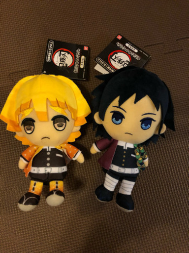 鬼滅の刃chibiぬいぐるみ 善逸 義勇