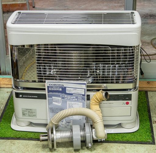 19B0457 燃焼良好 コロナ FF式石油ストーブ FF-6812PR 2012年製 暖房 密閉式