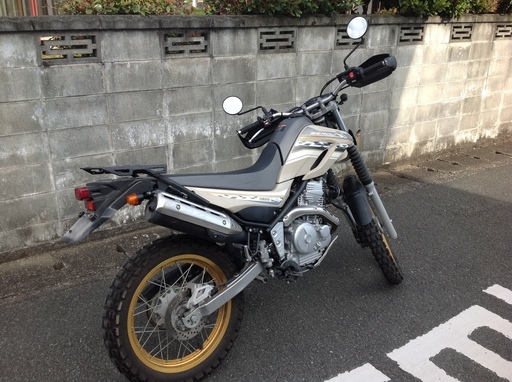 YAMAHA セロー 2014年式 ワンオーナー 2110km オプション付 FOXヘルメット付