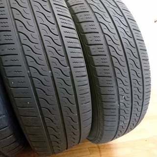 サンバー軽カー他 スバル純正アルミ付 夏タイヤ165/70R13 ガリ無しの画像