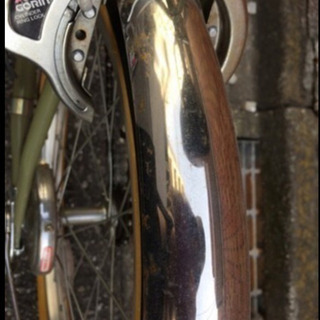 20インチのミニチャリ、抹茶色の画像