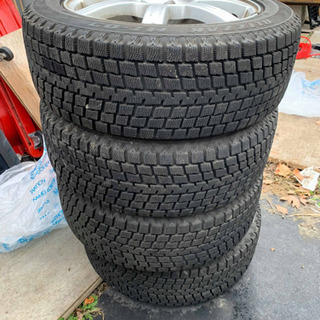 冬タイヤ215/55R17 93V bridgestone blizzakホイル付きの画像
