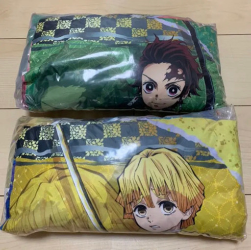 ✨鬼滅の刃　ジャンボクッション　2種フルコンプリートセット✨