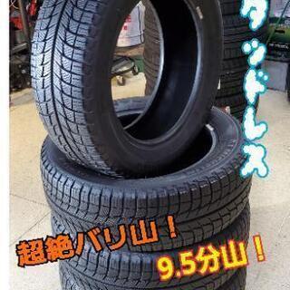 ◆SOLD OUT！◆工賃コミコミ☆超絶バリ山15インチスタッドレス☆185/60R15☆ミシュラン☆エアーバルブ新品交換やホイールバランス調整も☆