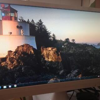 パソコンモニター２台　デュアルディスプレイ　LCD-AD222EW-B 21.5インチ フルHD　アイ・オー・データの画像