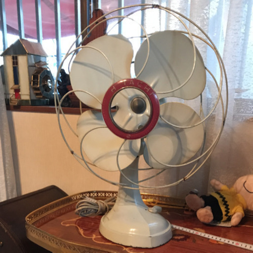 アンティーク日立扇風機稼働品