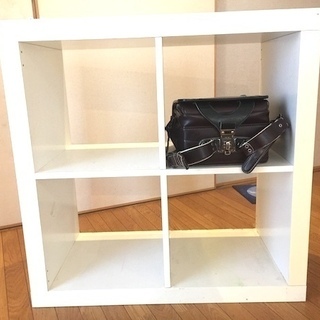 【引き取り限定】北欧風 中古 イケア ホワイト 組み合わせ可能棚