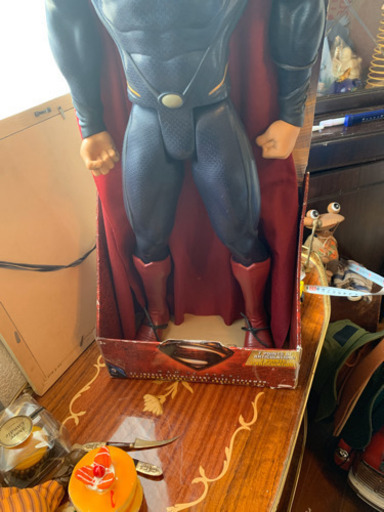 アメトイ ビィンテージスーパーマンフィギュア美品