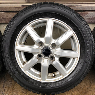 ★取り引き者決まりました★スタッドレスタイヤ&ホイル155／65R13ラパンで使用の画像