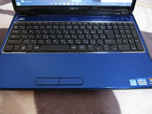 ※新品バッテリー・仙台市内無料配送※【15インチ ワイド光沢液晶・お洒落んなブルー】Intel Core i 5 2410M 2.3G