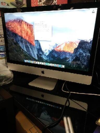 imac　パソコン+ディスプレイ　一体型　アイマック