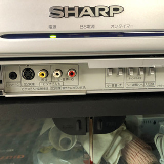 2005年製シャープ28型ブラウン管テレビの画像