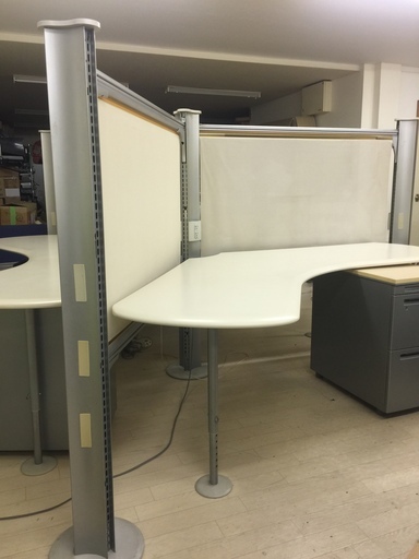 ハーマンミラー Resolve リゾルブ デスクセット 3人用 ワイド リゾルブシステム 2セット有り