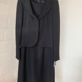 テーラードジャケット　ワンピース+パンツ　女性用喪服　9号