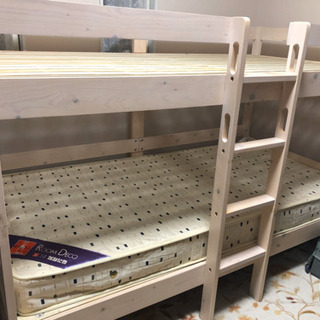 ウッド2段ベット。