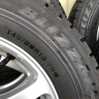 ★取り引き予定者決まりました★スタッドレスタイヤ145／80R 13 ムーブラテで使用の画像
