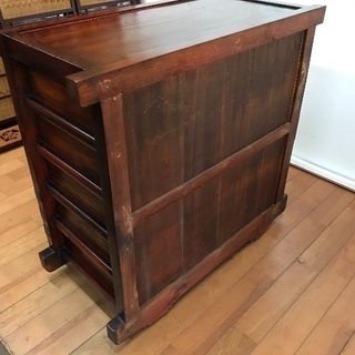 車箪笥 時代箪笥 欅 けやき 金庫箪笥 帳簿箪笥 鍵付き 伝統工芸 民芸 和