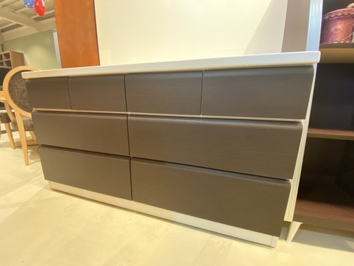 チェスト ニトリ 収納 茶 中古品