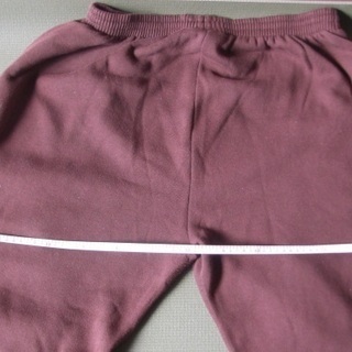 裏起毛スエット　股下 85cm　XLでも大きいサイズの画像