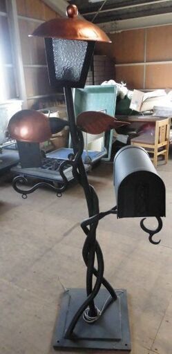 ☆在庫処分☆新品☆スタンドポスト 洋風アンティーク 引き取り限定