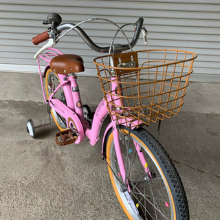 a.n.design works 製　こども用　18インチ　自転車　補助輪