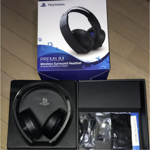 PS4純正プレミアムサラウンドヘッドセット