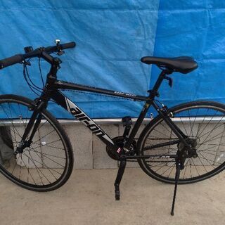 Air onクロスバイク ブラック 26インチ クロスバイク/ブラック/air-on 自転車?