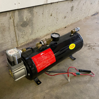 12Vコンプレッサー、タンク一体型！の画像