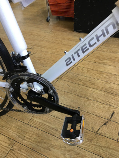 未使用！21Technology  21テクノロジー  ロードバイク 700c  14段変速 ホワイト