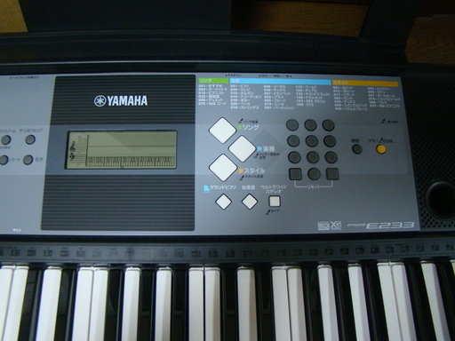 YAMAHA PORTATONE PSR-E233 61鍵盤 オマケ付き！
