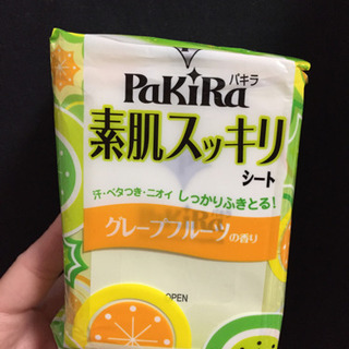 パキラ 素肌スッキリシート