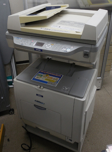 カラーレーザー複合機 エプソン EPSON A3対応 LP-M5500F 印刷45715 ジャンク扱い コピー スキャン ファックス ペイペイ対応 札幌 西野店
