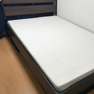 使用期間7ヶ月！IKEAダブルベッド